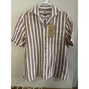 Striped Faherty Button Down Shirt